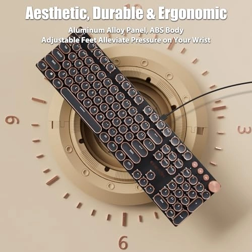 Typewriter Style Mechanical Keyboard - USB-C Wired