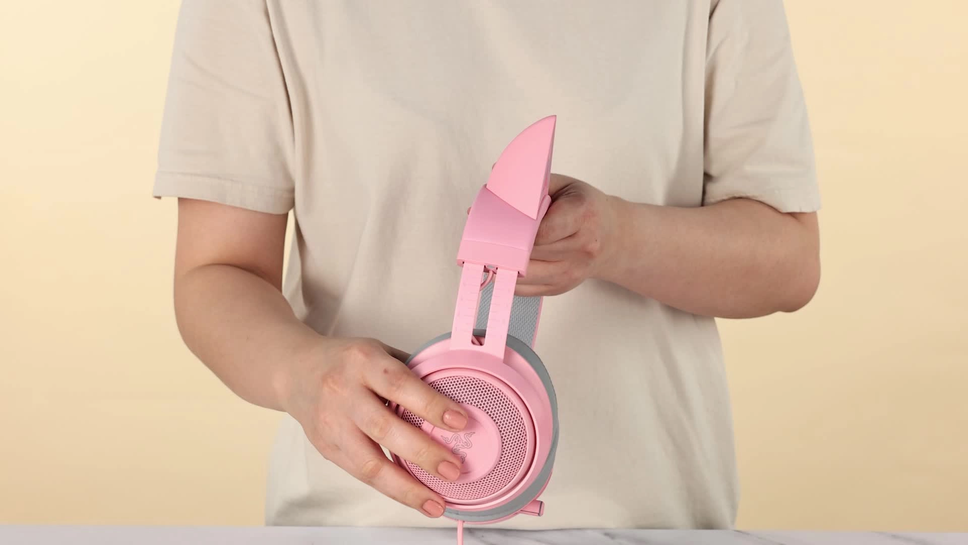 Kraken Kitty Chroma Wired Headset