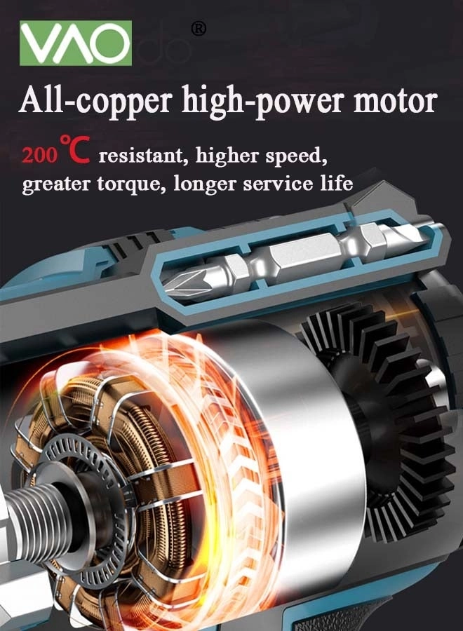 Cordless Drill - 24V 2 piece(s) 25+1 Torque Settings