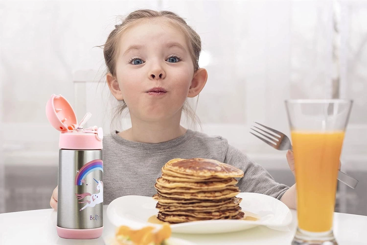 Double Wall Insulated Water Bottle - 349 ml