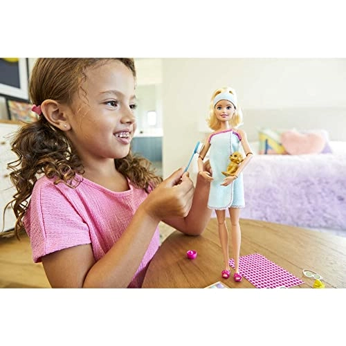 Barbie Wellness Doll - Puppy Accessories 11 joints