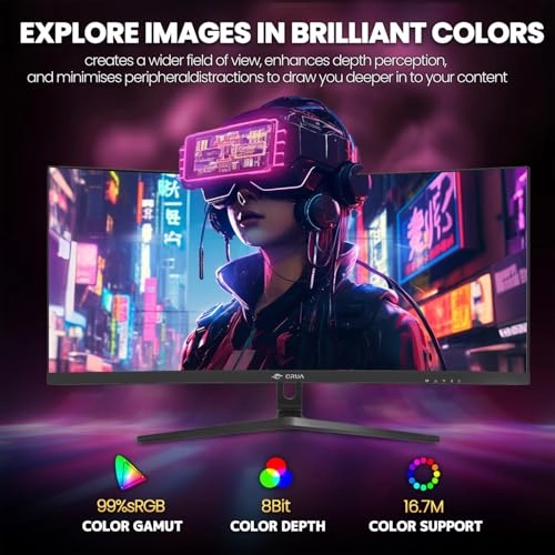 Ultrawide Curved Monitor - CR300ZA 29.5 Inches 2560x1080