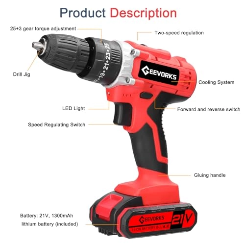 2in1 Power Tool - 1300mAh