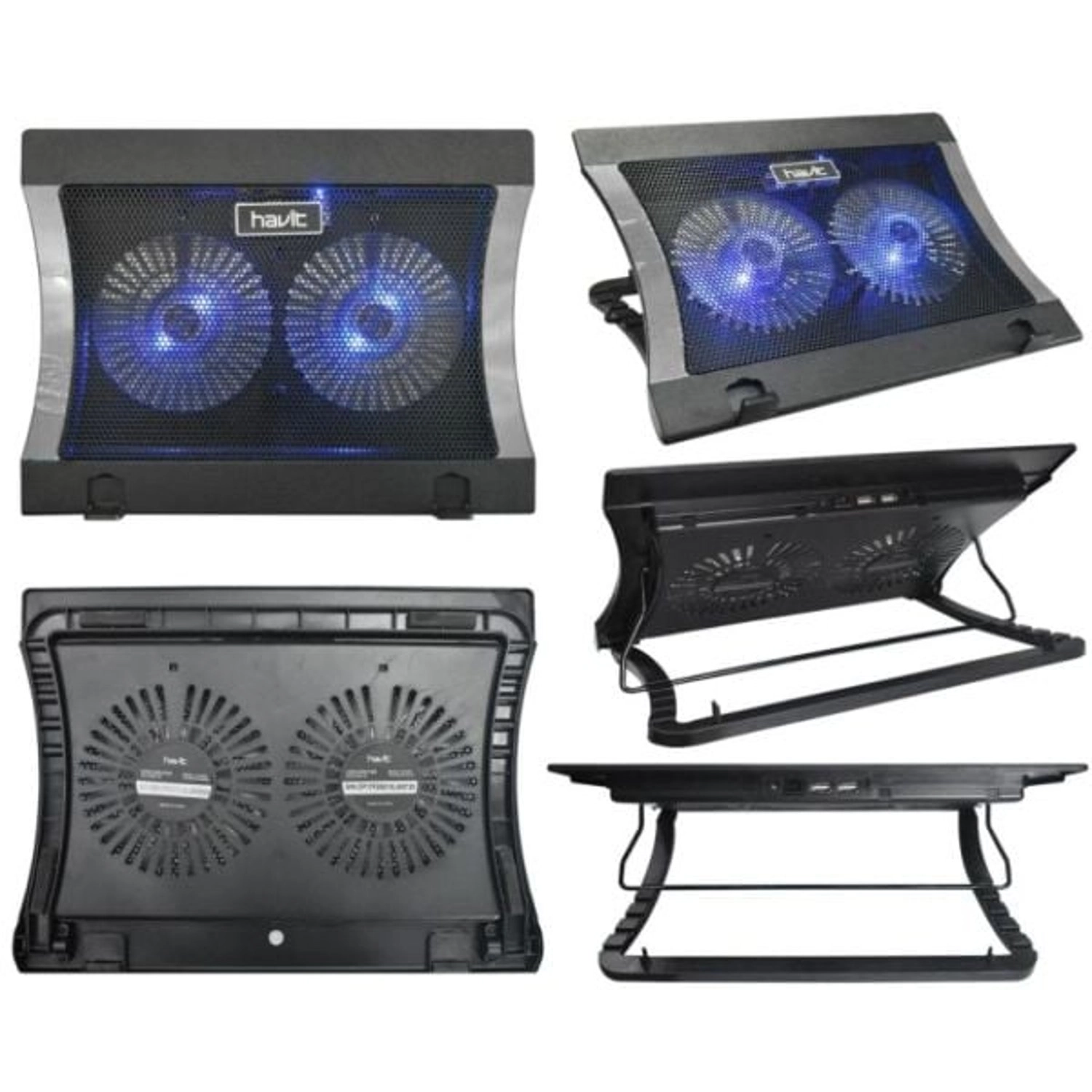 Note Book Cooling Stand - two 14-15.6 Inches Notebook