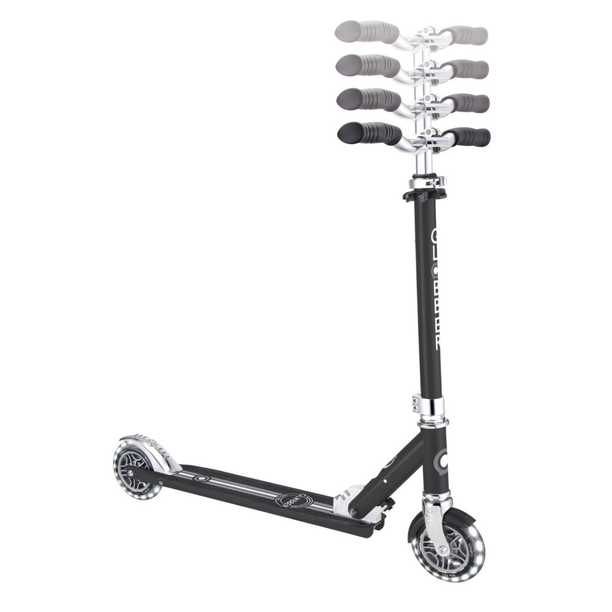Flow Element Lights - 125mm LED wheels Adjustable 70cm - 95cm