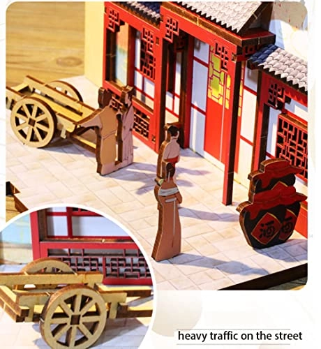 3D Wooden Book Stand Puzzle - 1：24