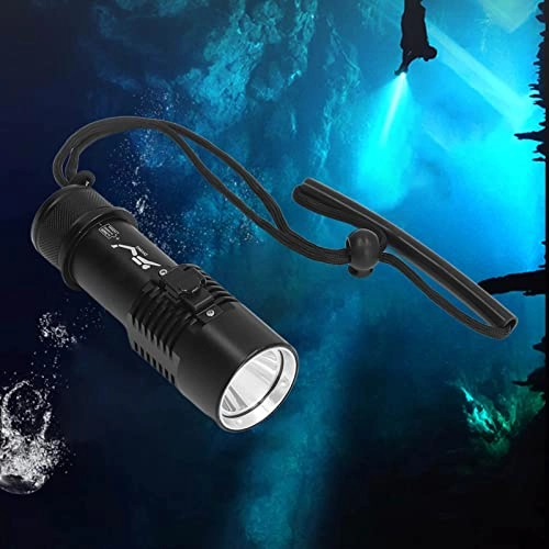 1200 Luminous Flux Dive Light - 50 m Black
