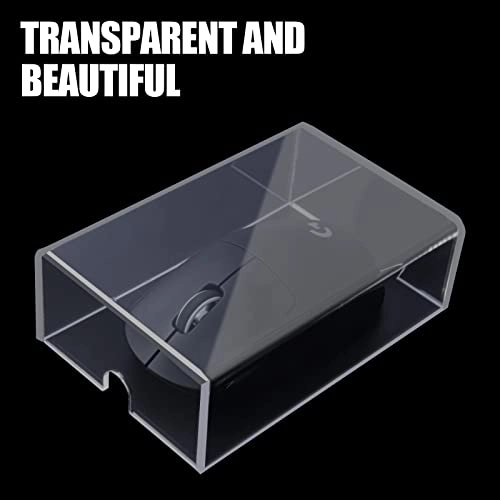 Acrylic Mouse Cover - Transparent Waterproof Dust Proof