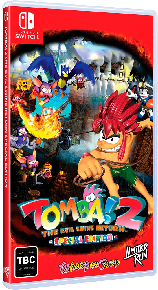 Tomba! 2: The Evil Swine Return Special Edition - Nintendo Switch