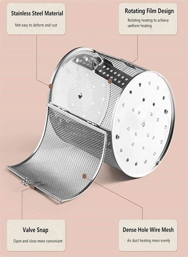 Rotary Grill Oven Baking Cage - Stainless Steel 2pcs