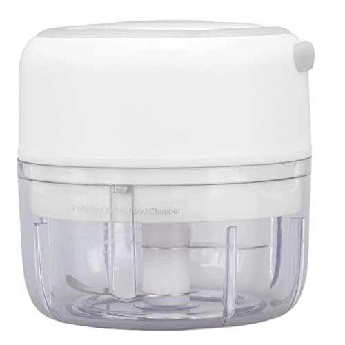 Mini Electric Garlic Chooper - 100ML USB Rechargeable