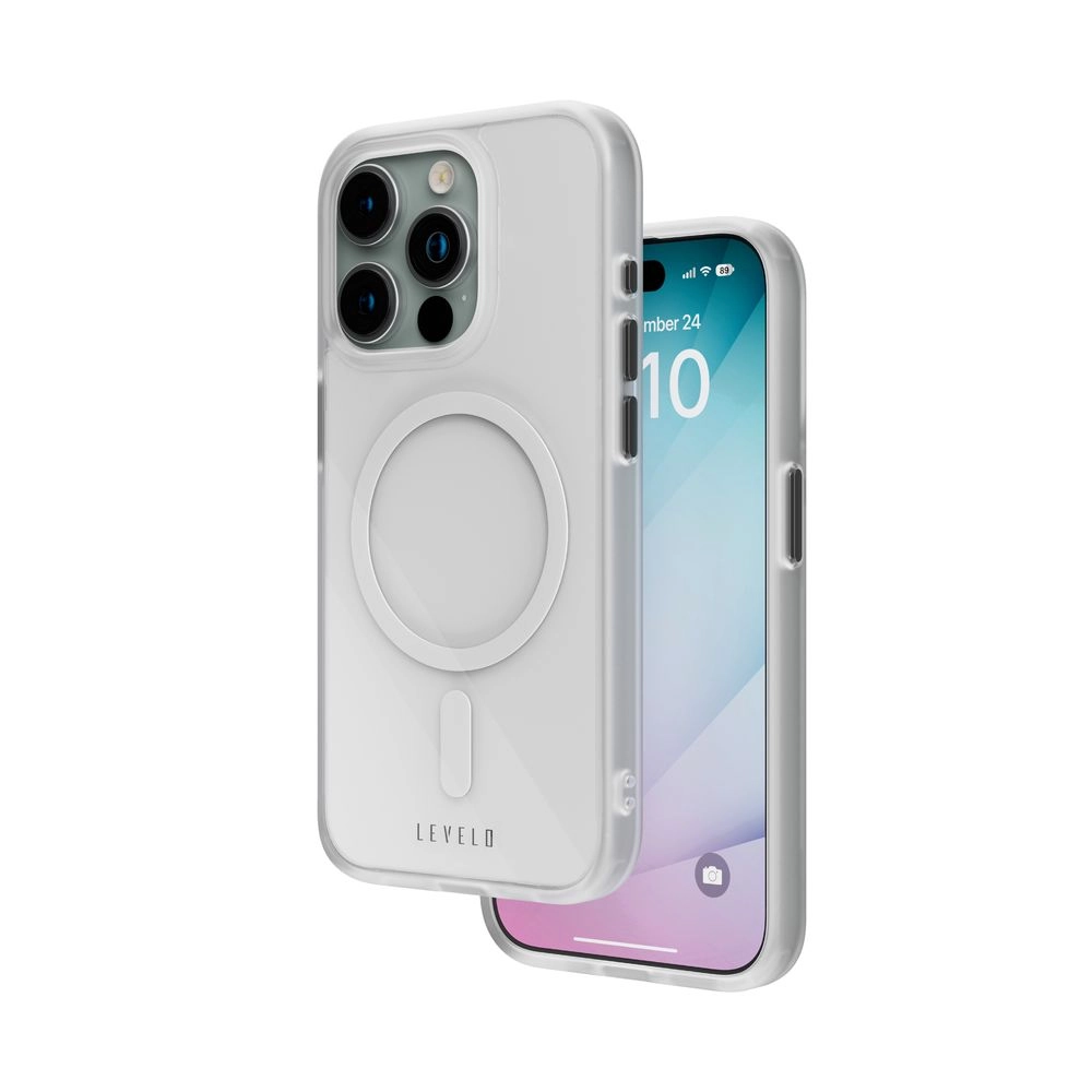 LEVELO Solo Case - Hybrid Material for iPhone 15 Pro