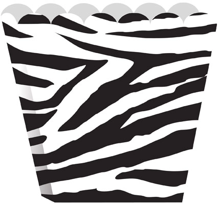 CREATIVE CONVERTING Zebra Treat Boxes