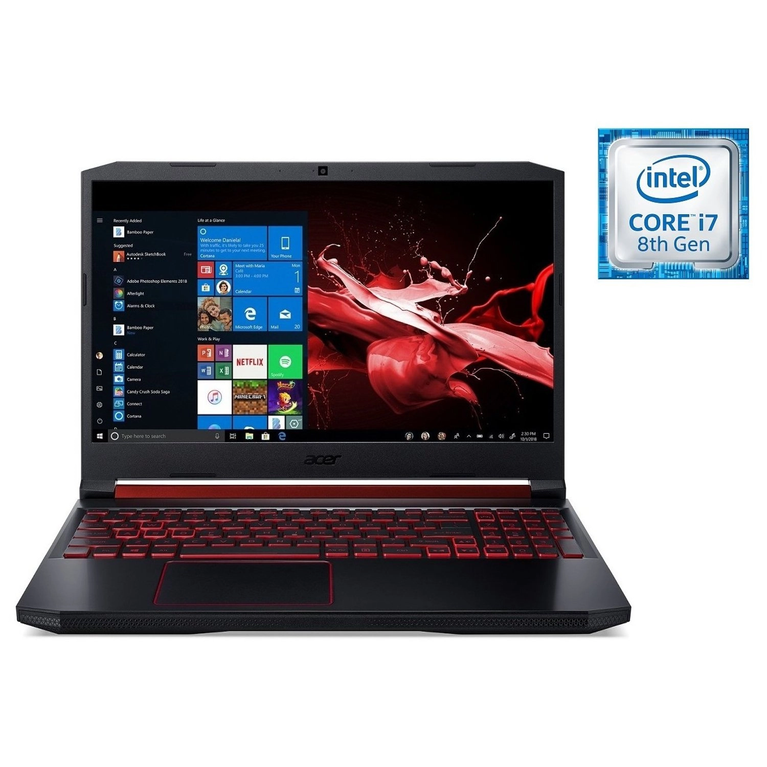 Acer Nitro 5 AN515-52 - 15.6'' i7 16GB DDR3 1TB HDD + 128GB SSD