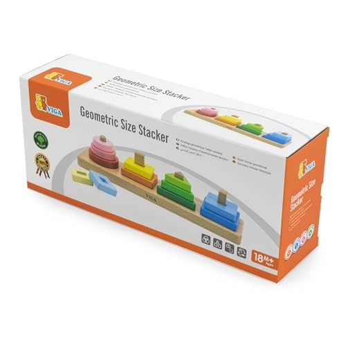 Geometric Size Stacker - 18.0 months