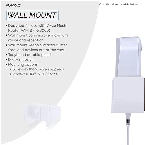 Screwless Wall Mount - AX3000 Wi-Fi 6