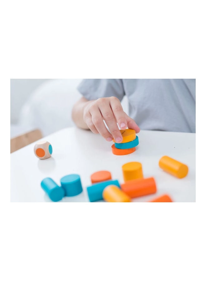 Wooden Stacking Game - 3 years+ 12 pieces