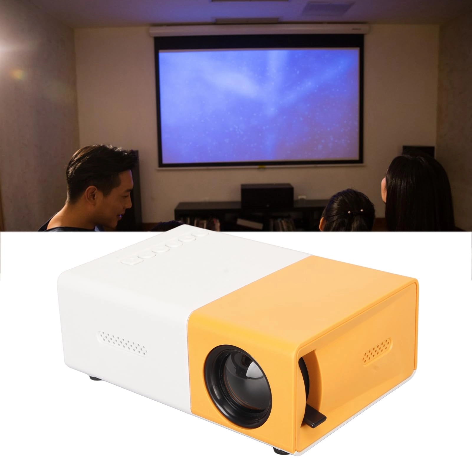 Mini Projector Jopwkuind92kpgmvn7 1920x1080 pixels