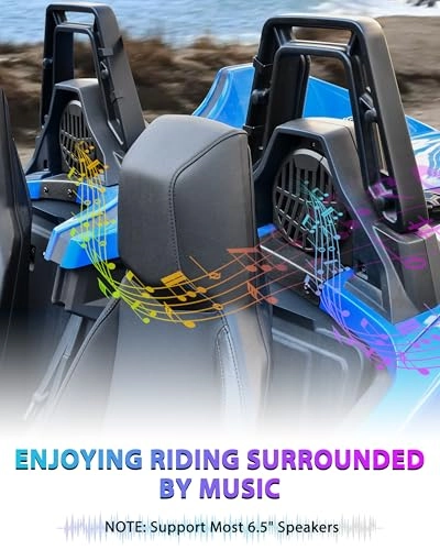 Speaker Pods Panels Behind Seat - Polaris Slingshot S SL SLR R LE 2015-2025