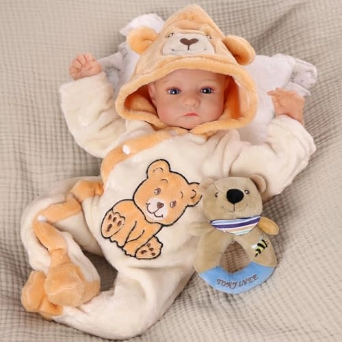 BABESIDE Reborn Baby Doll - 17Inch Bear Ages 3+