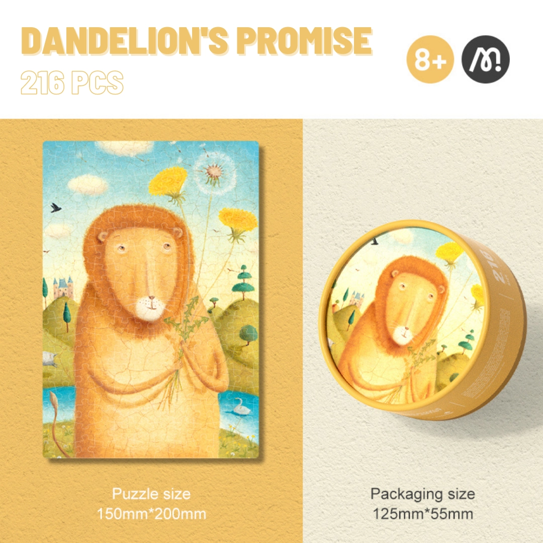 Dandelion's Promise Puzzle (TOP-MD3278) - 216 pcs