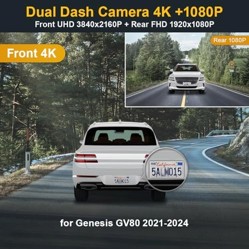 Dual Dash Cam - 4K