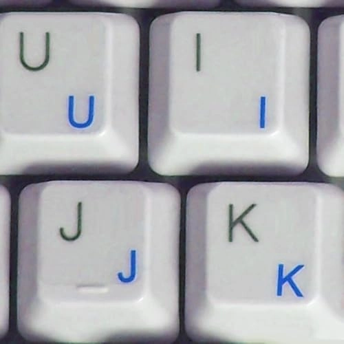 Replacement Keyboard Sticker - GERMAN