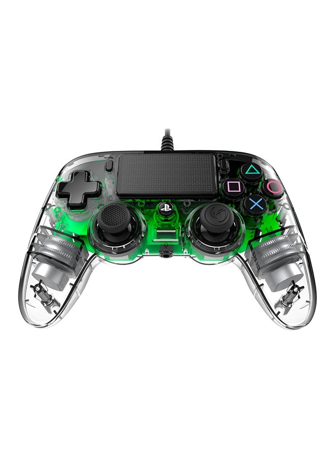 Wired Illuminated Compact Controller (PS4) Red