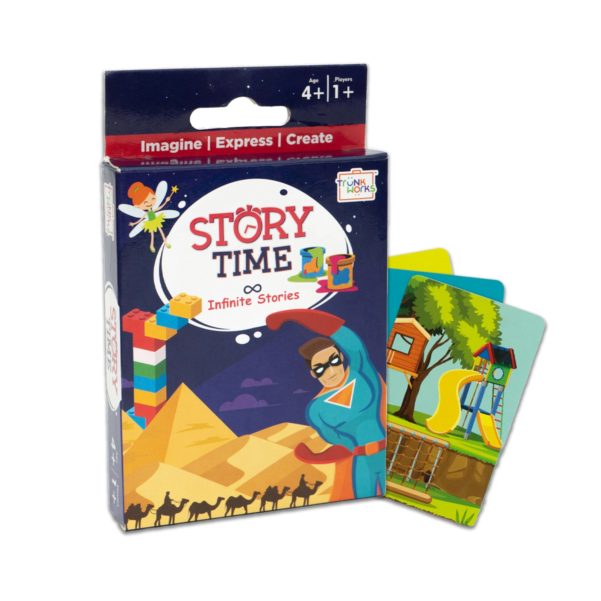 Trunk Works Storytime Travel Card Game - 3 years and up