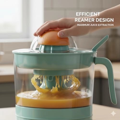 Mini Electric Citrus Juicer - 300W 400ml