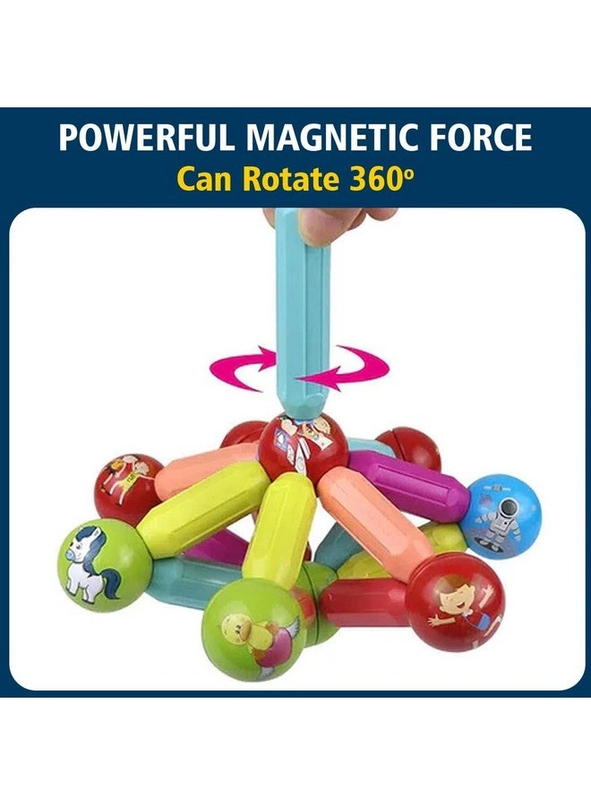 Magnetic Roundels Sticks - Engineer 24 pcs