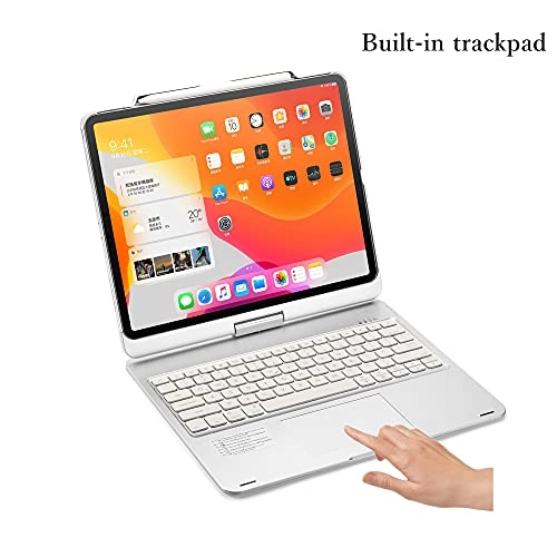 360 Rotatable Keyboard - for iPad Pro 13" (M4) / iPad Air 13" (M2) / iPad Pro 12.9" 6th/5th/4th/3rd Backlight Trackpad