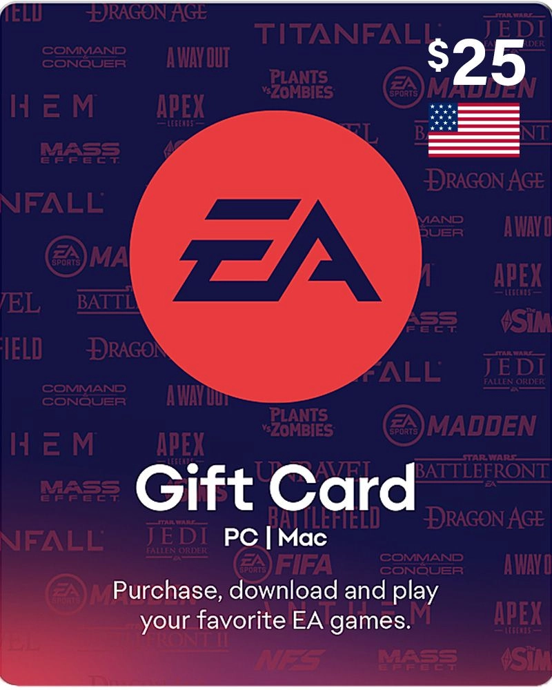 EA Play Gift Card - US $25