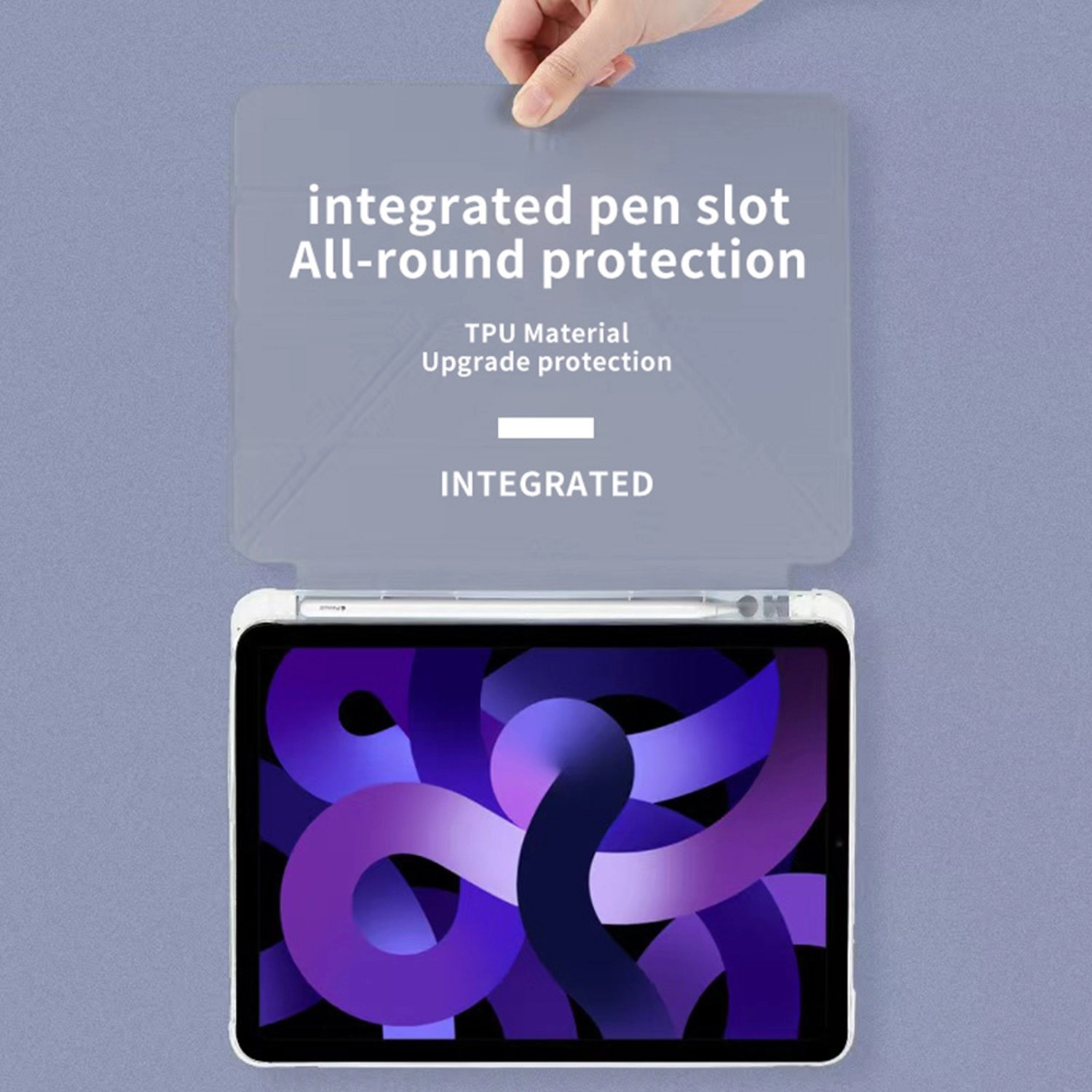 Case with Stylus Holder for iPad Air 13-inch