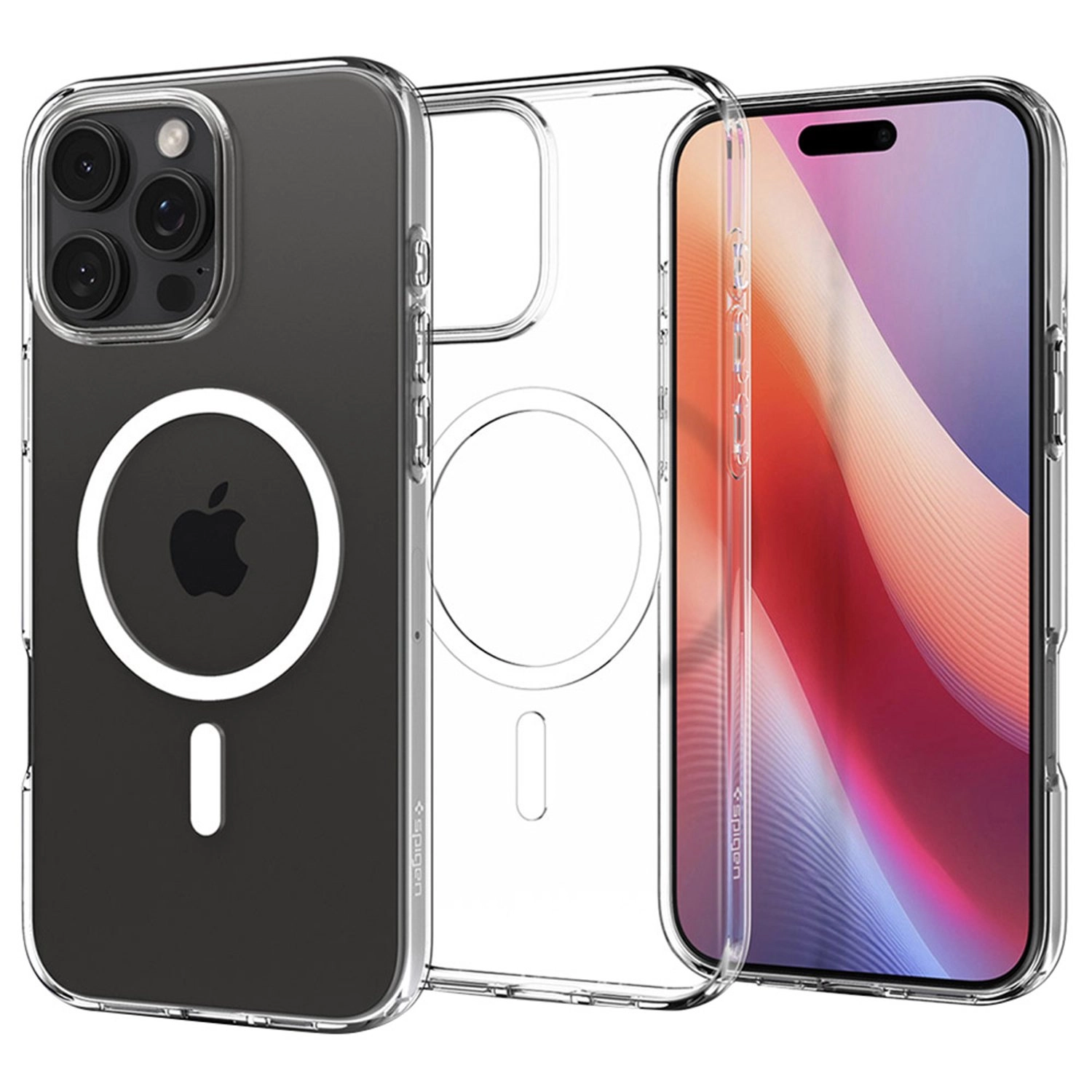 Spigen Liquid Crystal MagFit Clear Case with MagSafe for iPhone 16 Pro