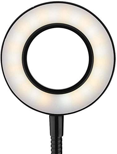 Ring Light LED - 6" Tripod 3 Light Modes