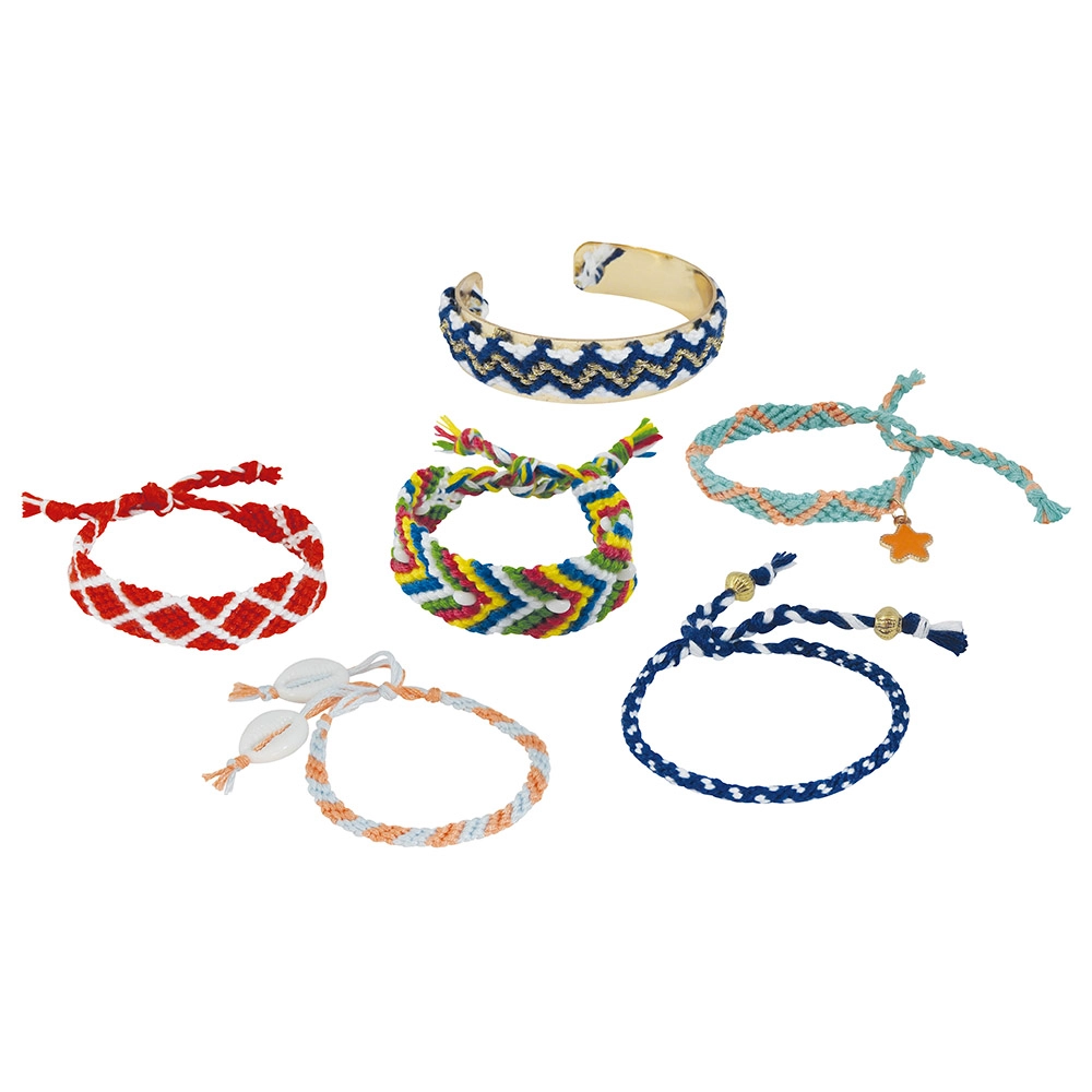 Friendship Bracelets Deluxe Kit - 15 bracelets 8 to 13+ yrs