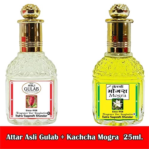Kachha Mogra - 25ml + Asli Gulab Eau de Parfum