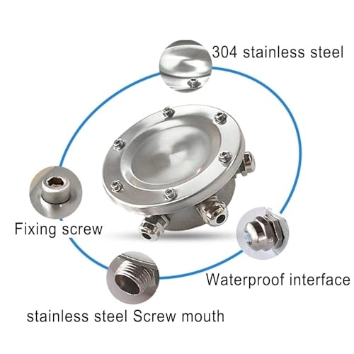 Underwater junction box - LED Ring IP68