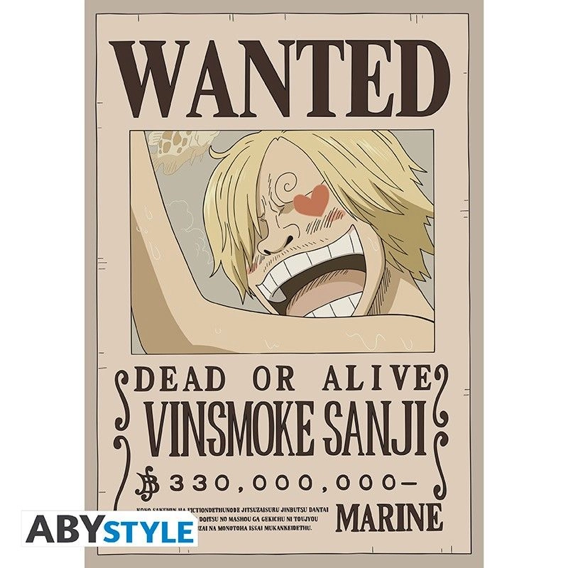 One Piece - Postcards - Wanted Set 2 - High quality paper 14.8x10.5cm