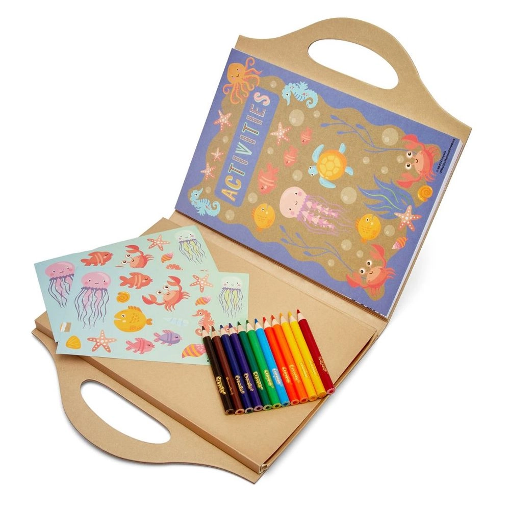 Krafting Kindness - Portable Activity Case 12 mini coloring pencils