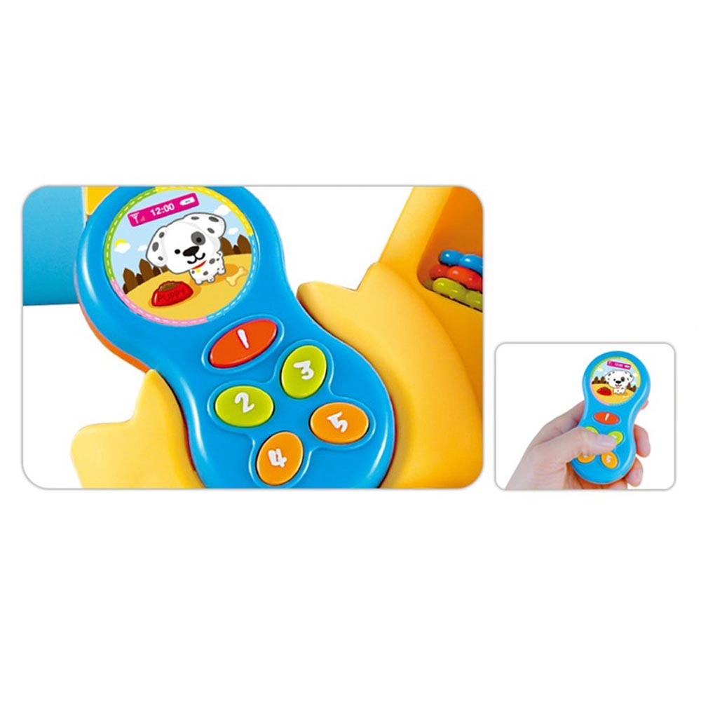 Baby Push Learning Walker - Musical Activity Detachable Play Panel