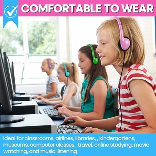 GS857 Wired Headphone 100 Pack