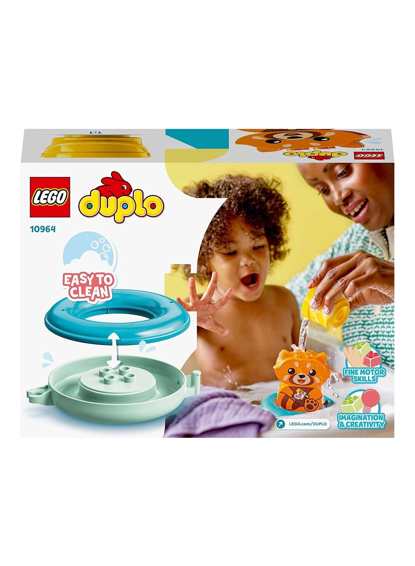 Bath Time Fun Floating Red Panda - 5.0 pieces 1+ Years