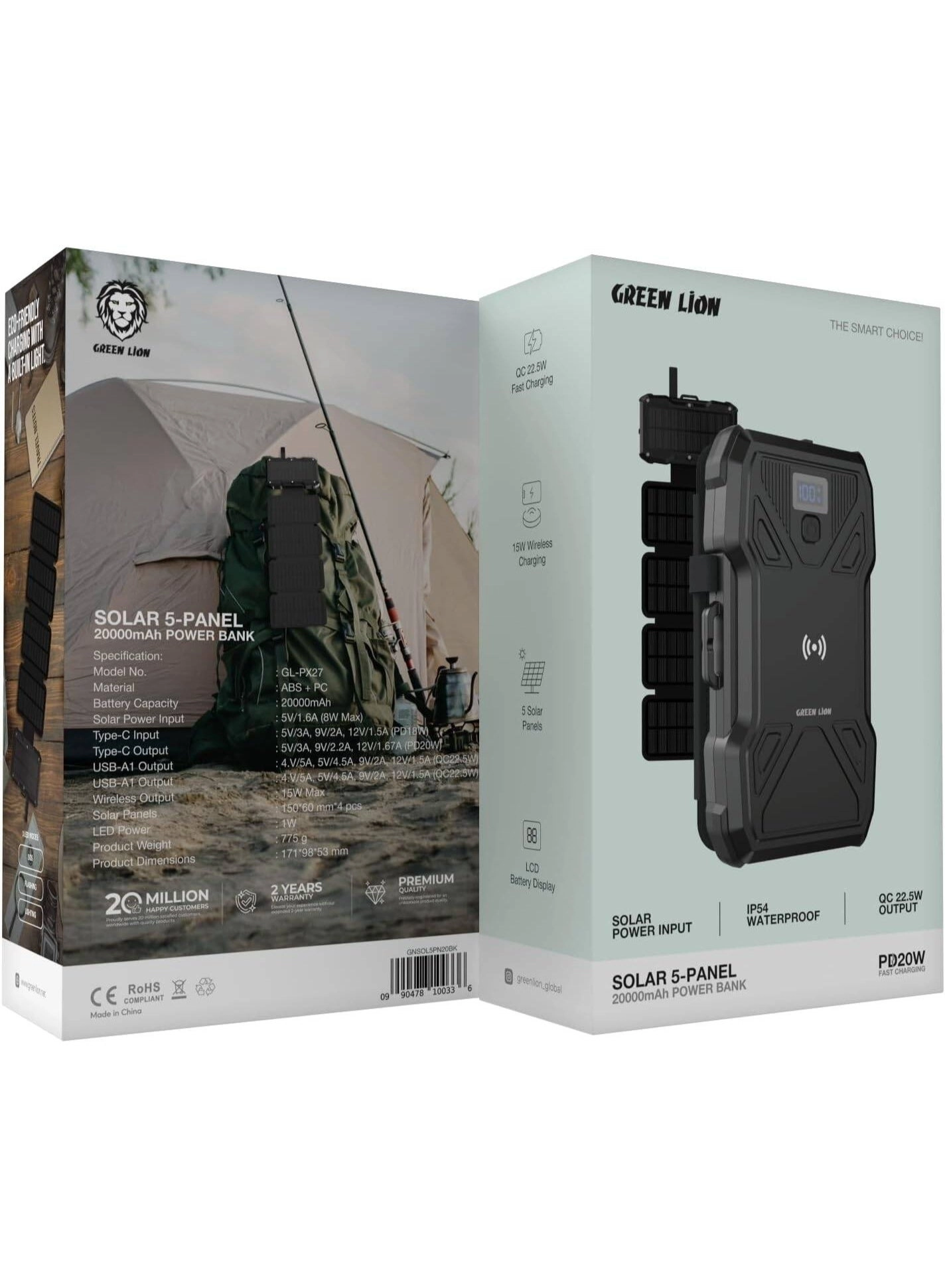 Solar Mate - 20000mAh