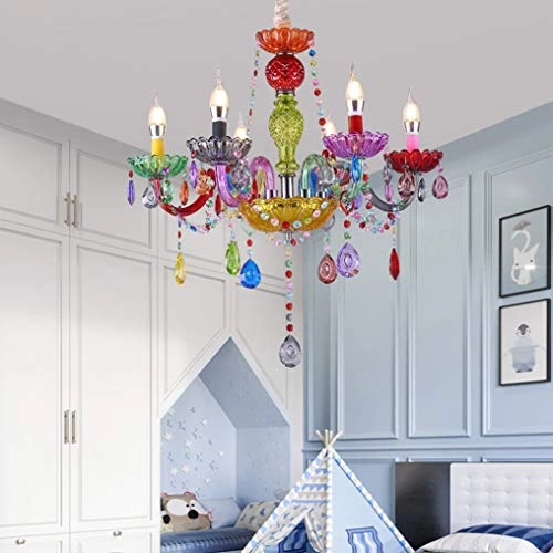 Crystal Chandelier - 6 Lights E14