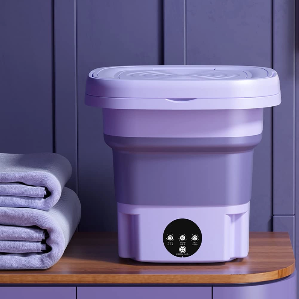 BETRAM Folding Mini Washing Machine
