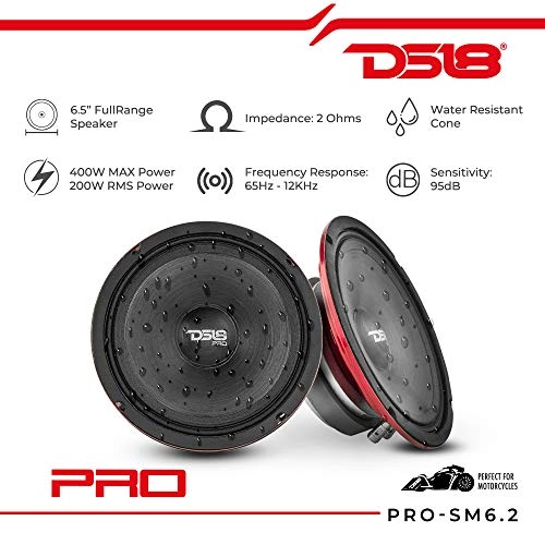PRO-SM6.2 - 6.5" Midrange 2 Ohms