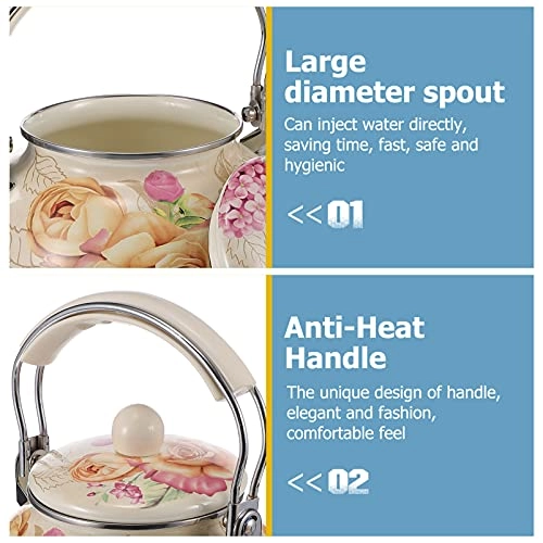 Whistling Tea Kettle - stainless steel 2. 4L