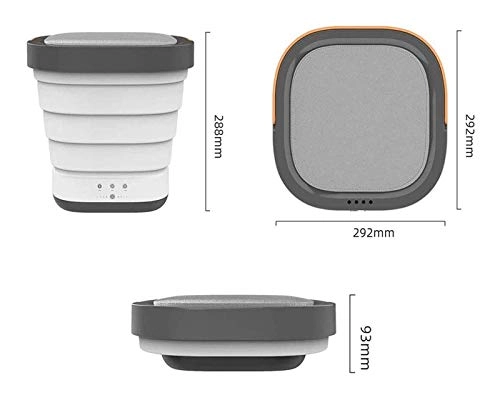 Portable Washing Machine,Turbine Folding Mini Usb Laundry Washer,Perfect For Apartments, Rvs And Small Space Living Shandongmt (Color : B)